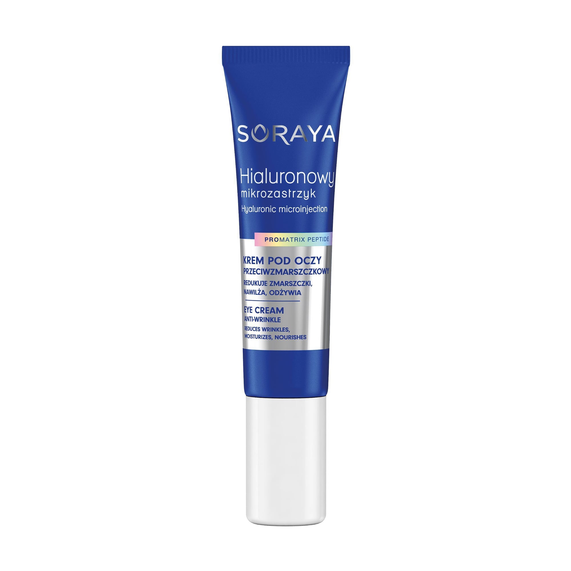 Крем для шкіри навколо очей Soraya Hyaluronic Microinjection Pro Matrix Peptide Anti-Wrinkle Eye Cream, 15 мл